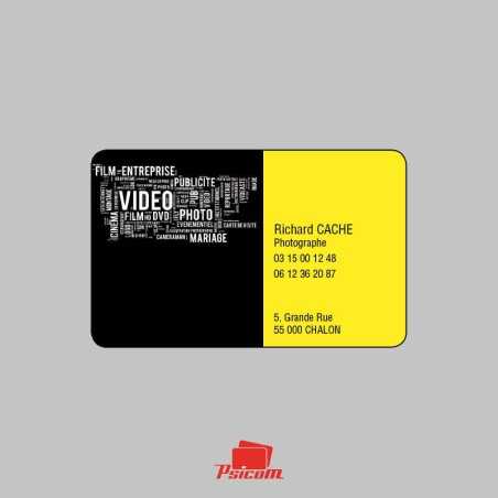 carte format cb souple de visite