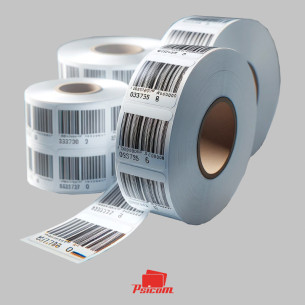 Etiquettes codes barres adhésives