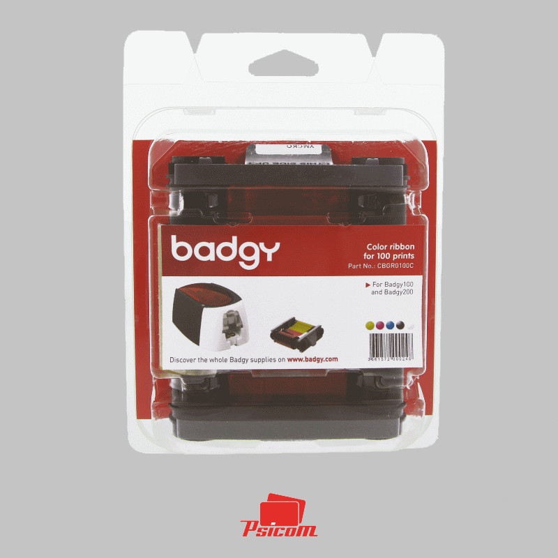 k7 ruban badgy 200 evolis