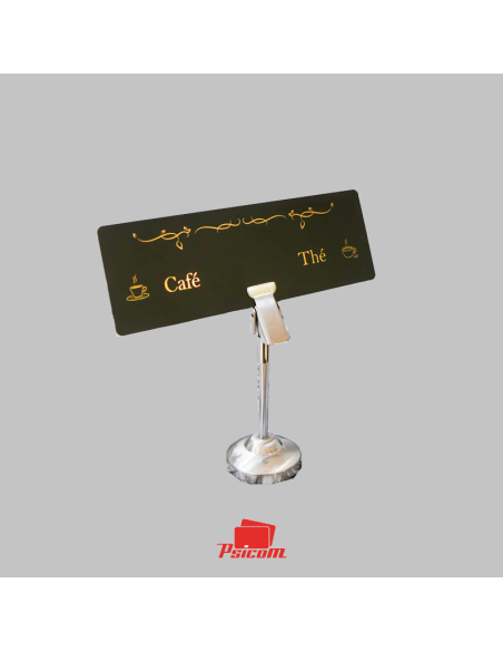 grande étiquette plastique buffet psicom