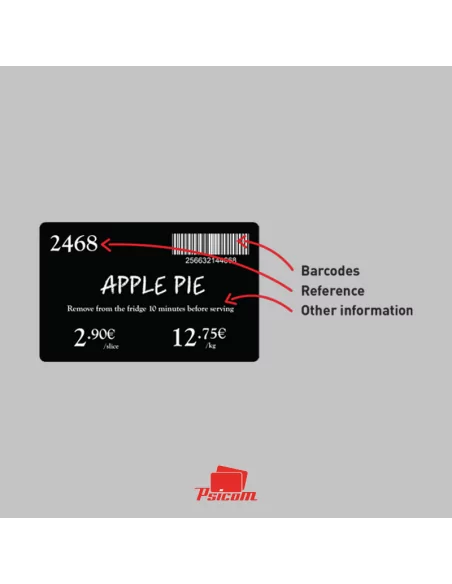 Edikio Price Tag - solution de personnalisation d'étiquettes plastiques pour Commerces