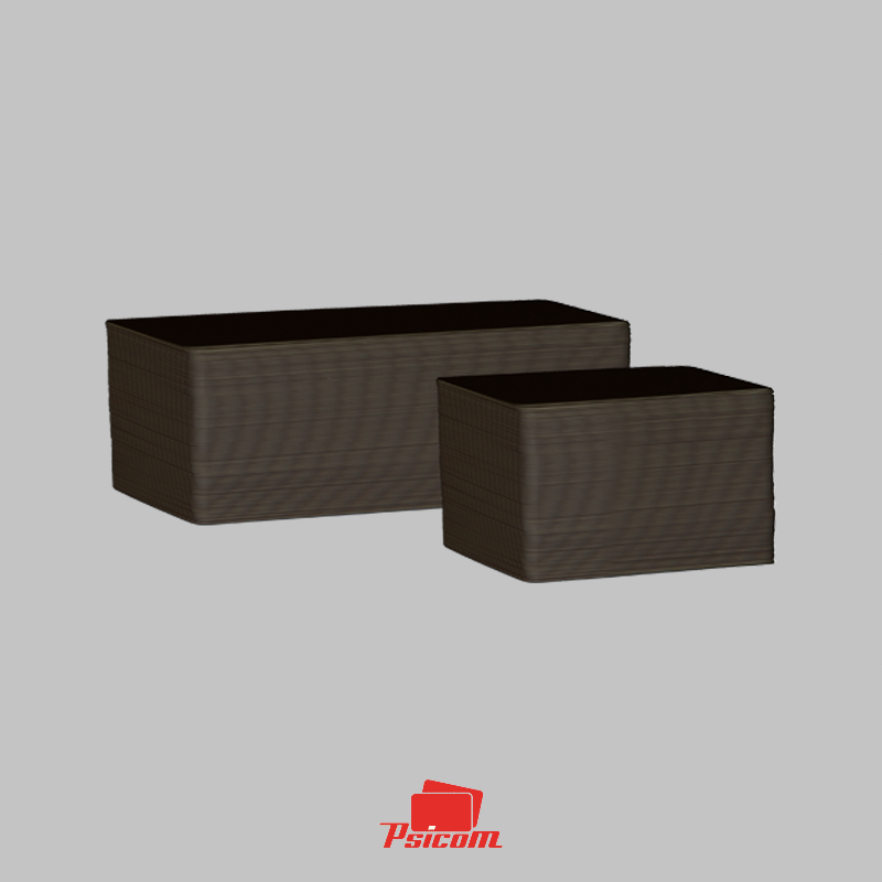 cartes noires mates longue edikio