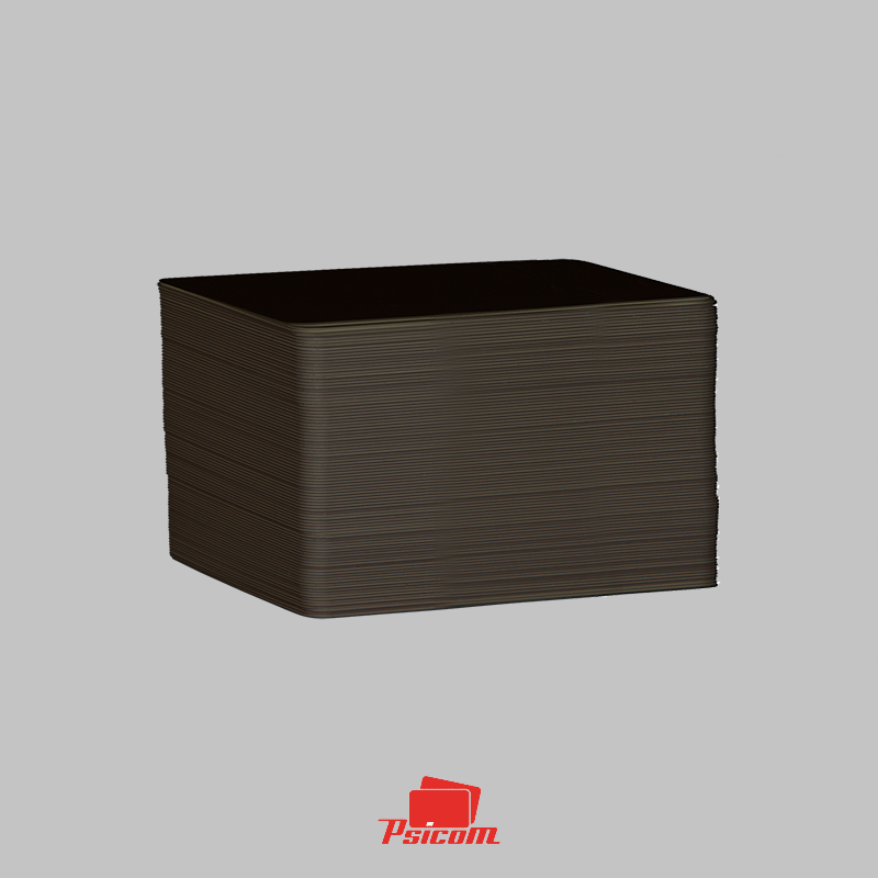 pile cartes noires mates edikio