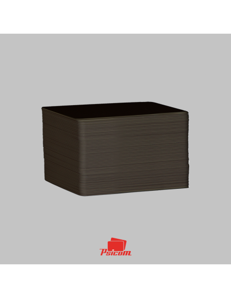 pile cartes noires mates edikio