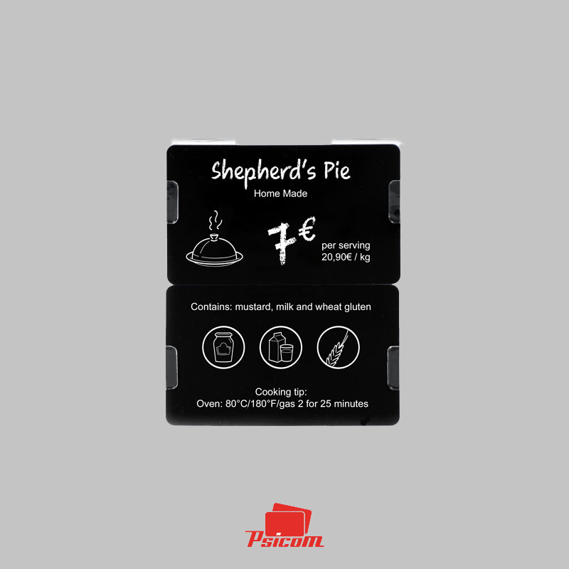 Support pour étiquette Edikio