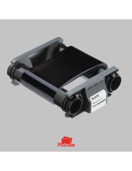 ruban noir evolis badgy 200