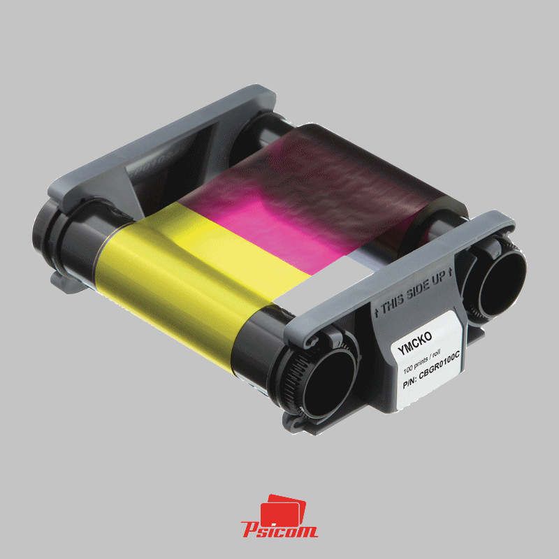 ruban couleurs badgy 200 evolis