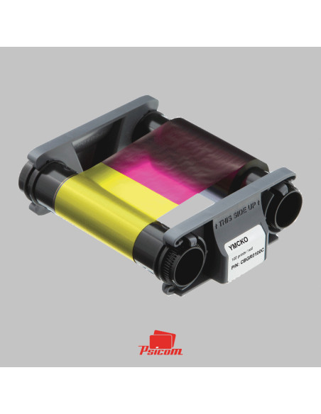 ruban couleurs badgy 200 evolis