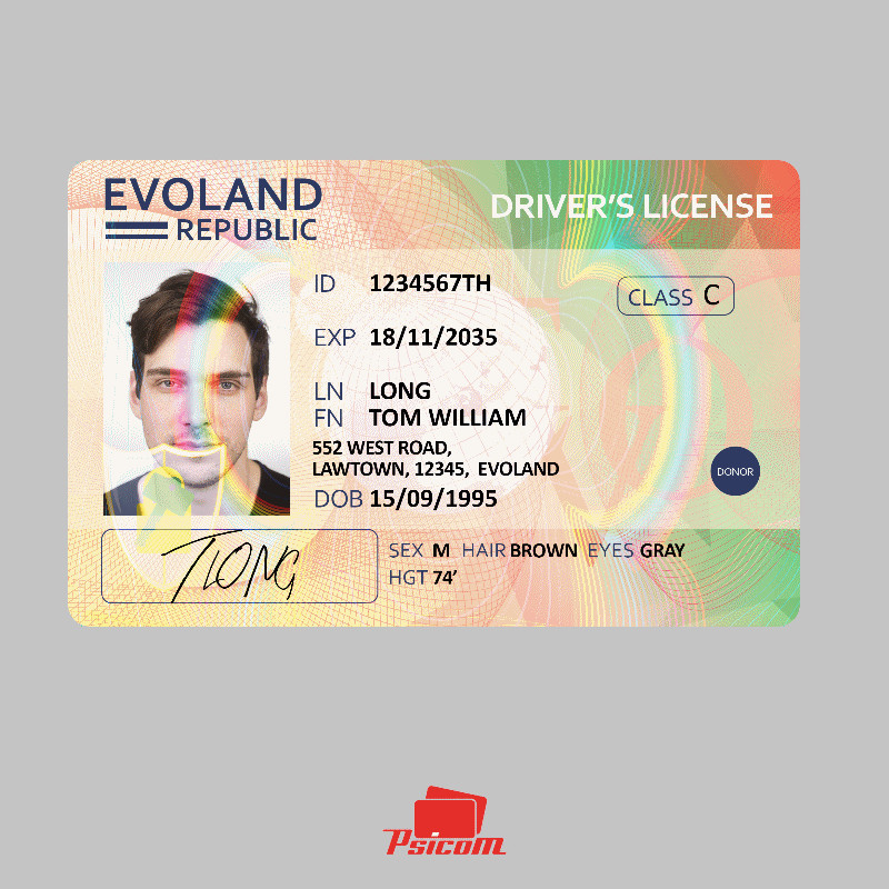 cartes identite psicom