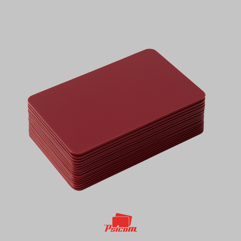 cartes plastiques bordeaux - psicom