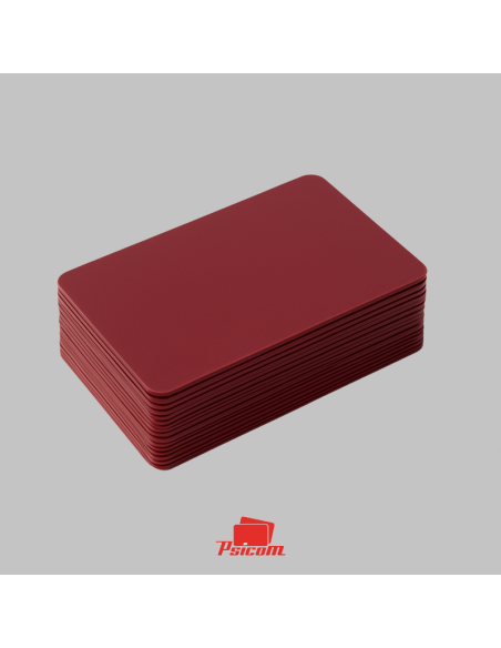 cartes plastiques bordeaux - psicom