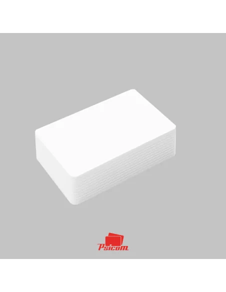 cartes blanches pvc laminées psicom