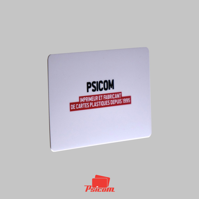 Carte plastique format CB - PSICOM