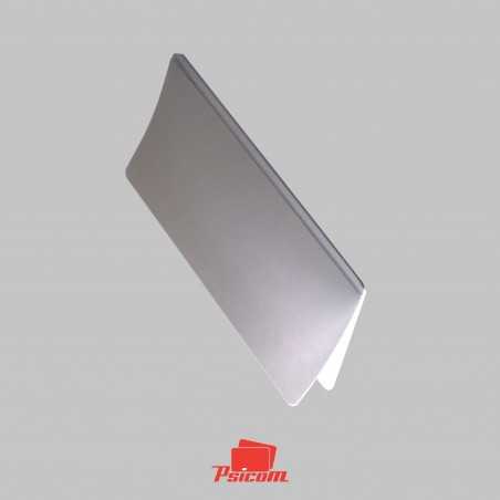 Carte plastique vierge à rabat adhésif - PSICOM