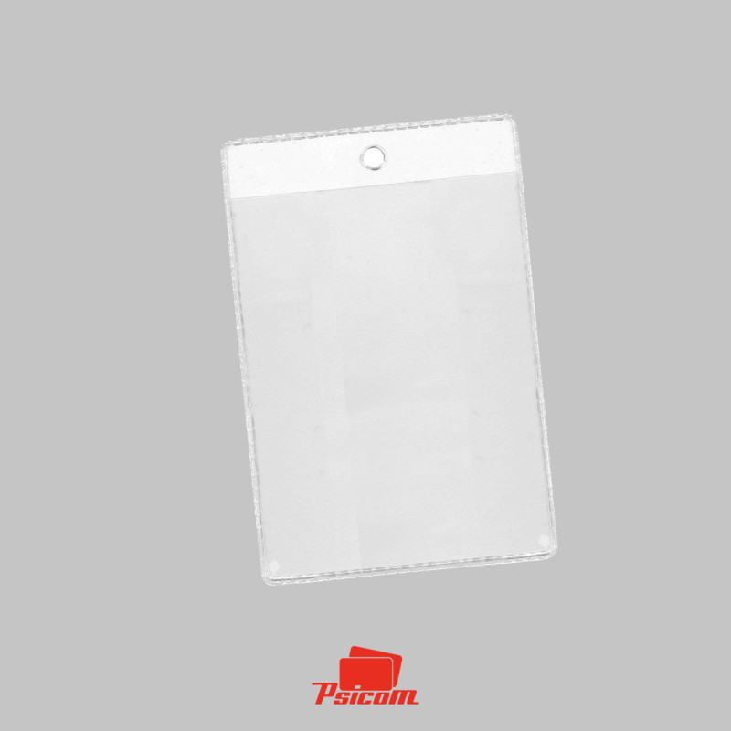 Porte badge souple vertical grand format - PSICOM