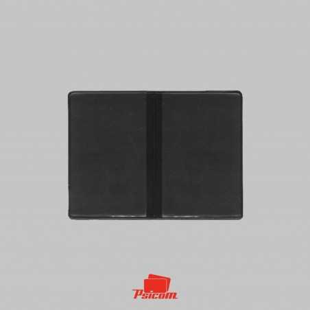 Etui souple noir 2 cartes format CB - PSICOM