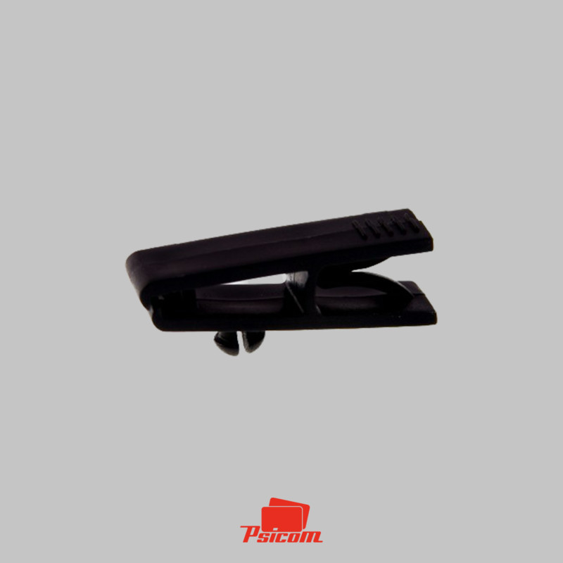Clip crocodile plastique noir - PSICOM