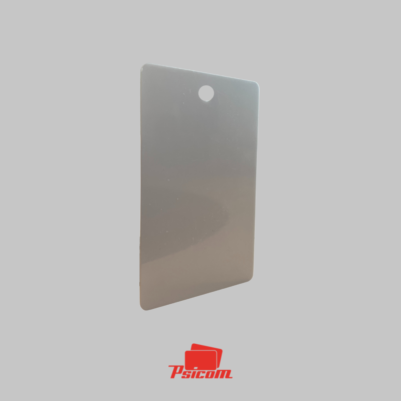 Carte plastique perforation ronde vertical - PSICOM