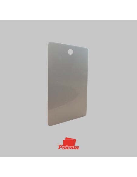 Carte plastique perforation ronde vertical - PSICOM