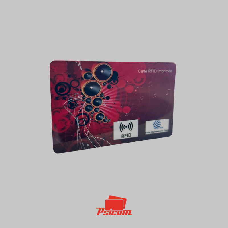 carte plastique RFID - PSICOM