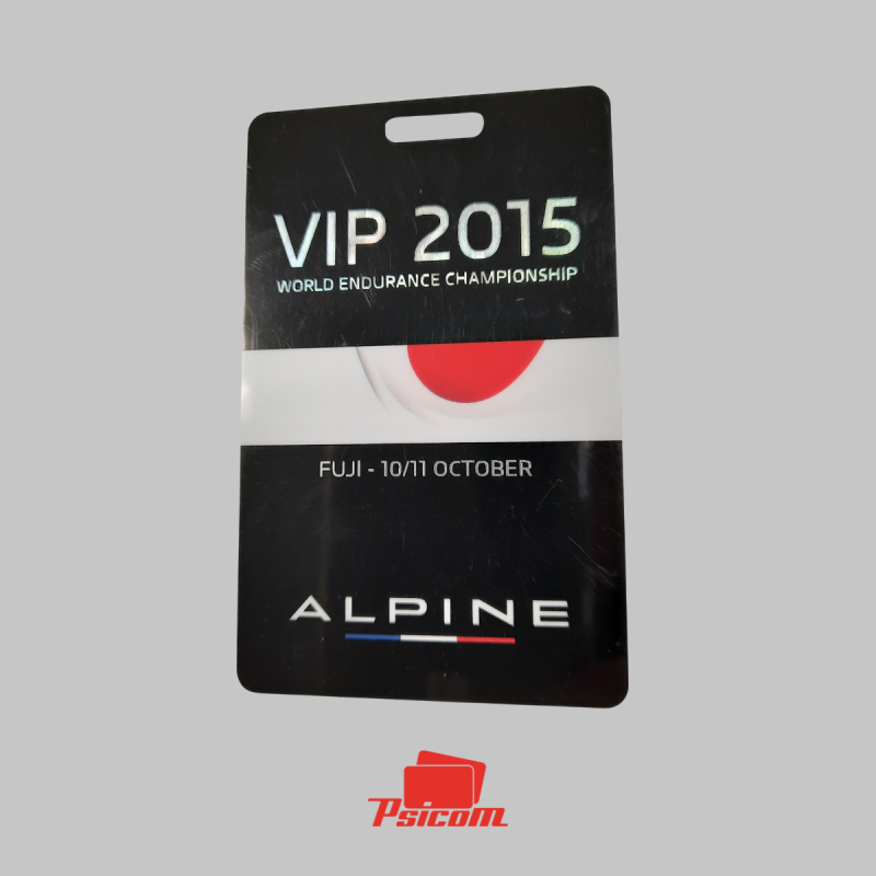 Badge plastique loisir grand prix - PSICOM