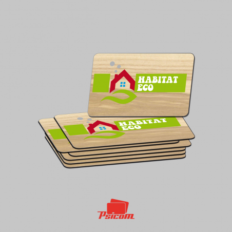 Carte en Bois - PSICOM