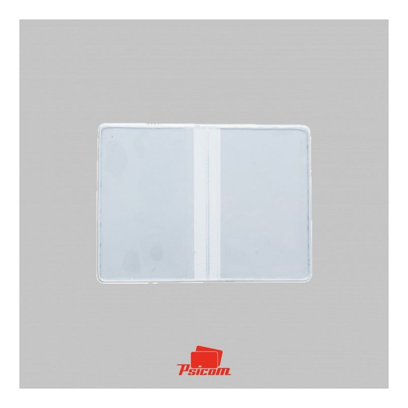 Etui souple transparent 2 cartes format CB - PSICOM