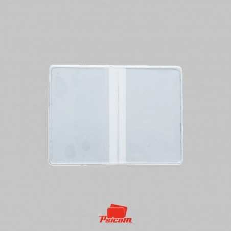 Etui souple transparent 2 cartes format CB - PSICOM