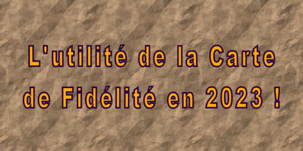 La Carte de fidélité est-elle utile en période de crise ?