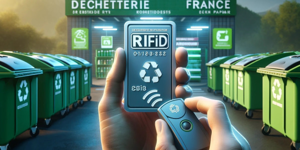 Cartes RFID pour déchetteries : expertise, qualité et solutions complètes chez PSICOM