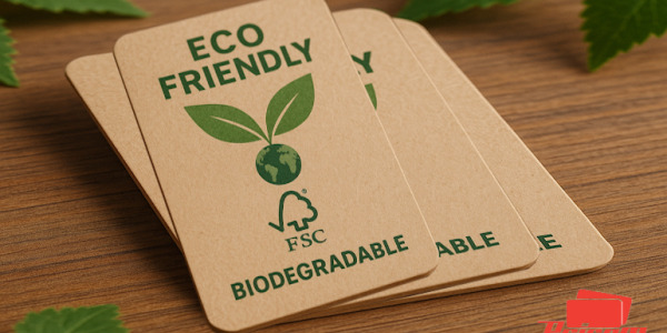 Cartes carton rigides au format CB : alternatives écologiques au plastique