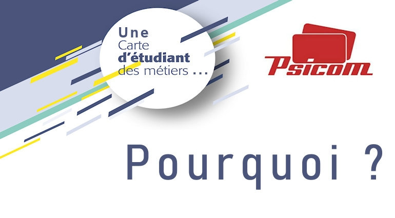 Pourquoi une carte d'étudiant des métiers ?