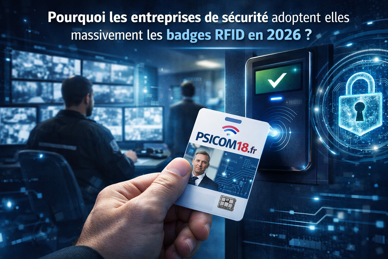 Le Badge de sécurité RFID by PSICOM 18